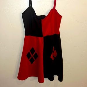 Harley Quinn DC comic dress